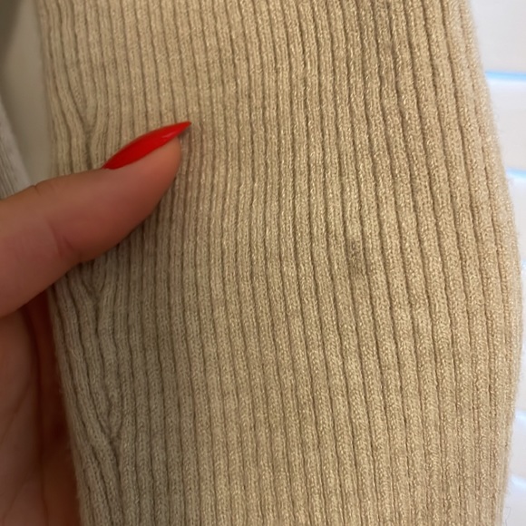 Bershka knitted cardigan + cami set in taupe - Picture 9 of 9